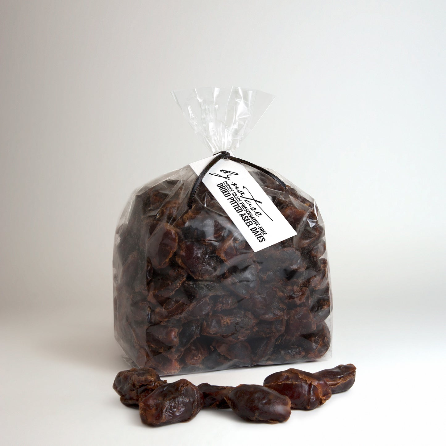 BY NATURE Dried Dates, Pitted Aseel - Preservative-free, Sulphur-free