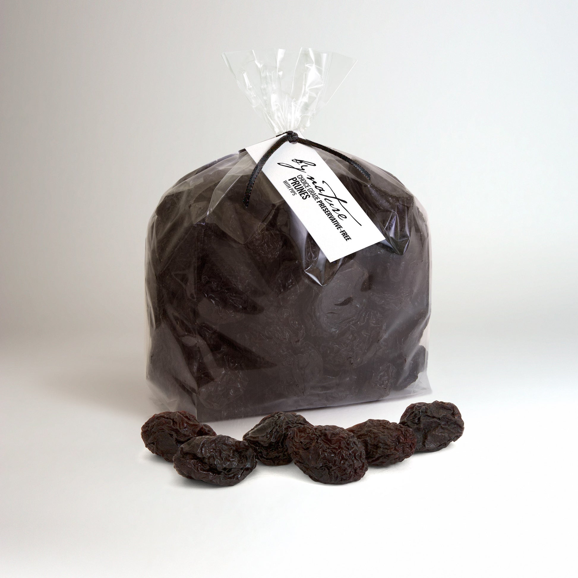 BY NATURE Prunes with pips, 1kg - preservative-free.