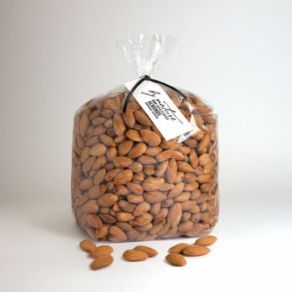 BY NATURE Almonds, 1kg - Nonpareil Supreme variety, raw, unpasteurised.
