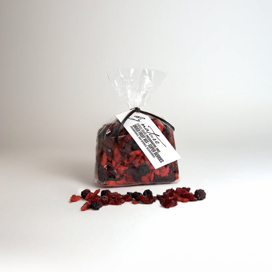BY NATURE Dried Superberry Mix, 100g - cranberries, goji berries, blueberries, preservative-free.