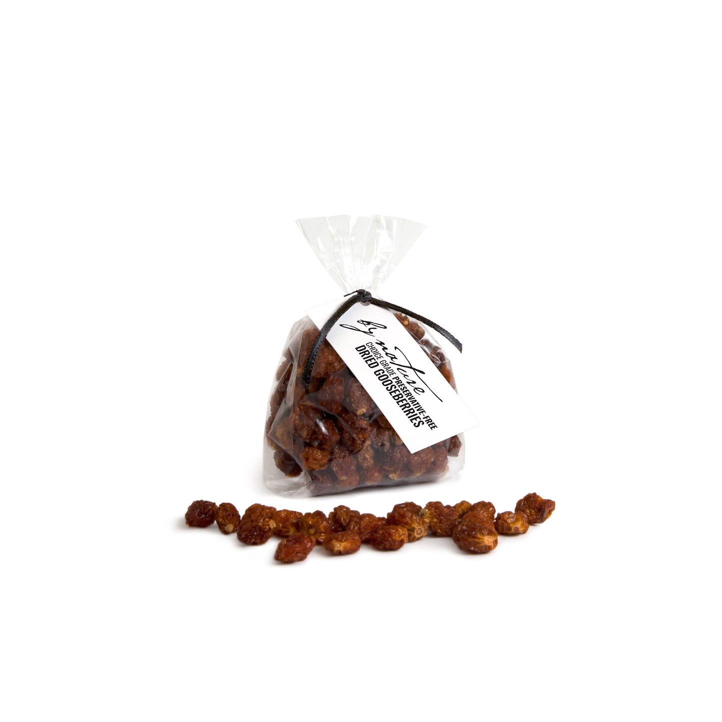 BY NATURE Dried Gooseberries, 70g - preservative-free.