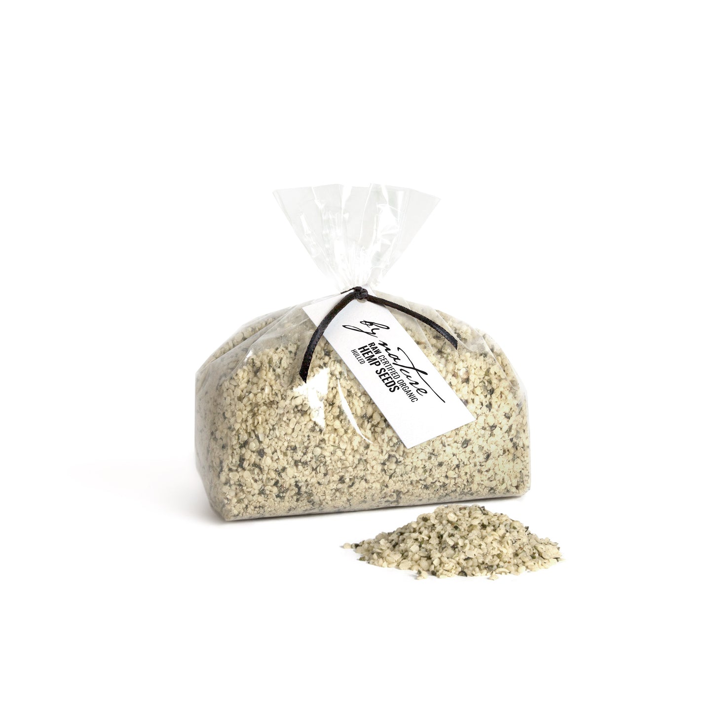 BY NATURE Hemp Seeds, 500g - hulled, raw, certified organic at source.