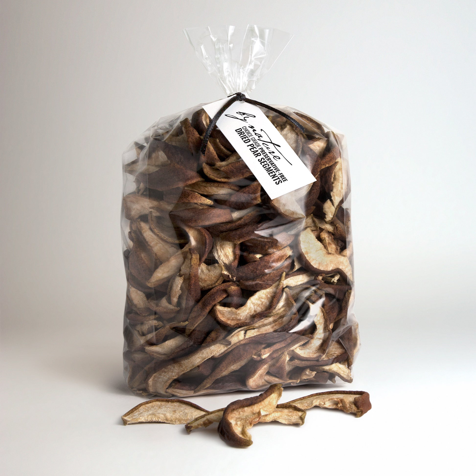 BY NATURE Dried Pear Segments, 1kg - preservative-free.