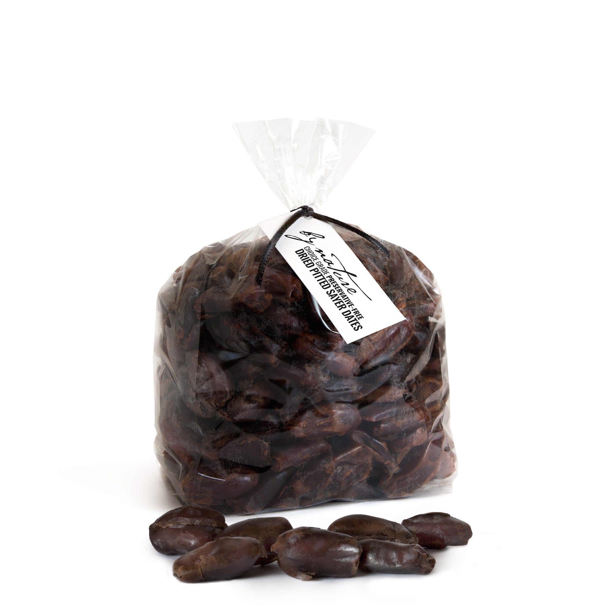 BY NATURE Dried Pitted Sayer Dates, 1kg - preservative-free.