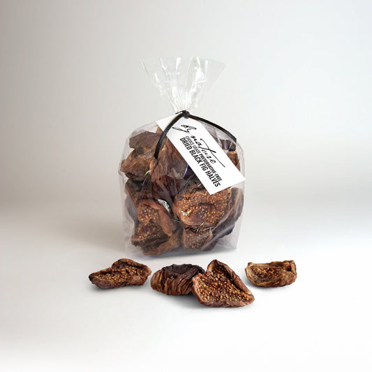 BY NATURE Dried Black Fig Halves with skin, 150g - preservative-free.