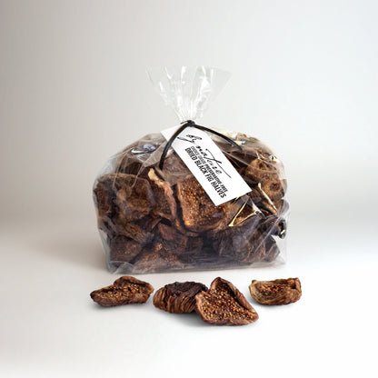 BY NATURE Dried Black Fig Halves with skin, 500g - preservative-free.