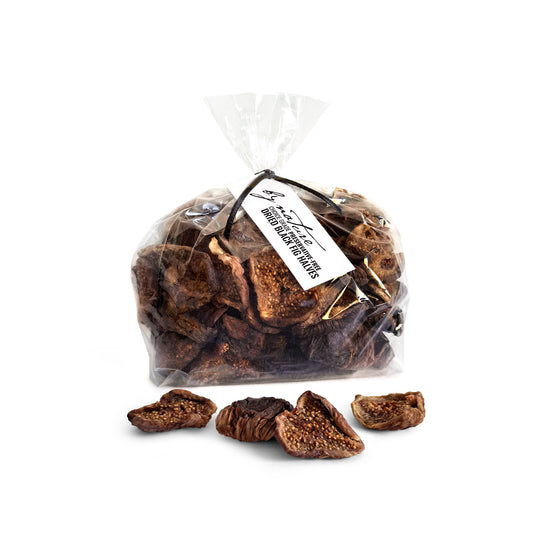 BY NATURE Dried Black Fig Halves with skin, 500g - preservative-free.