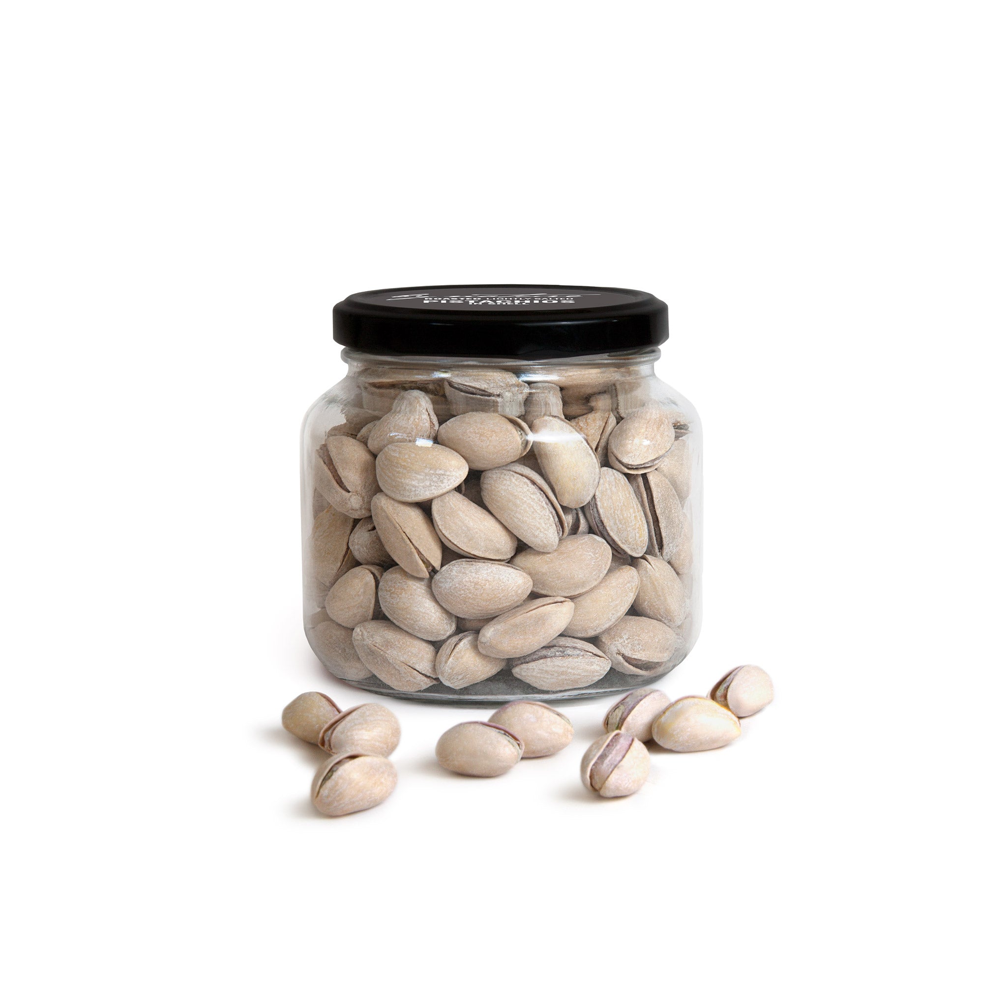 BY NATURE Pistachios in Shell, 250g - roasted, lightly salted.