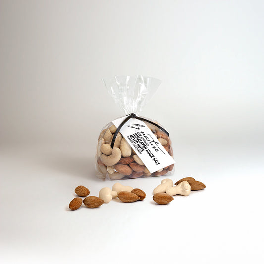 BY NATURE Mixed Nuts, Himalayan Rock Salt - Almonds, Cashew Nuts