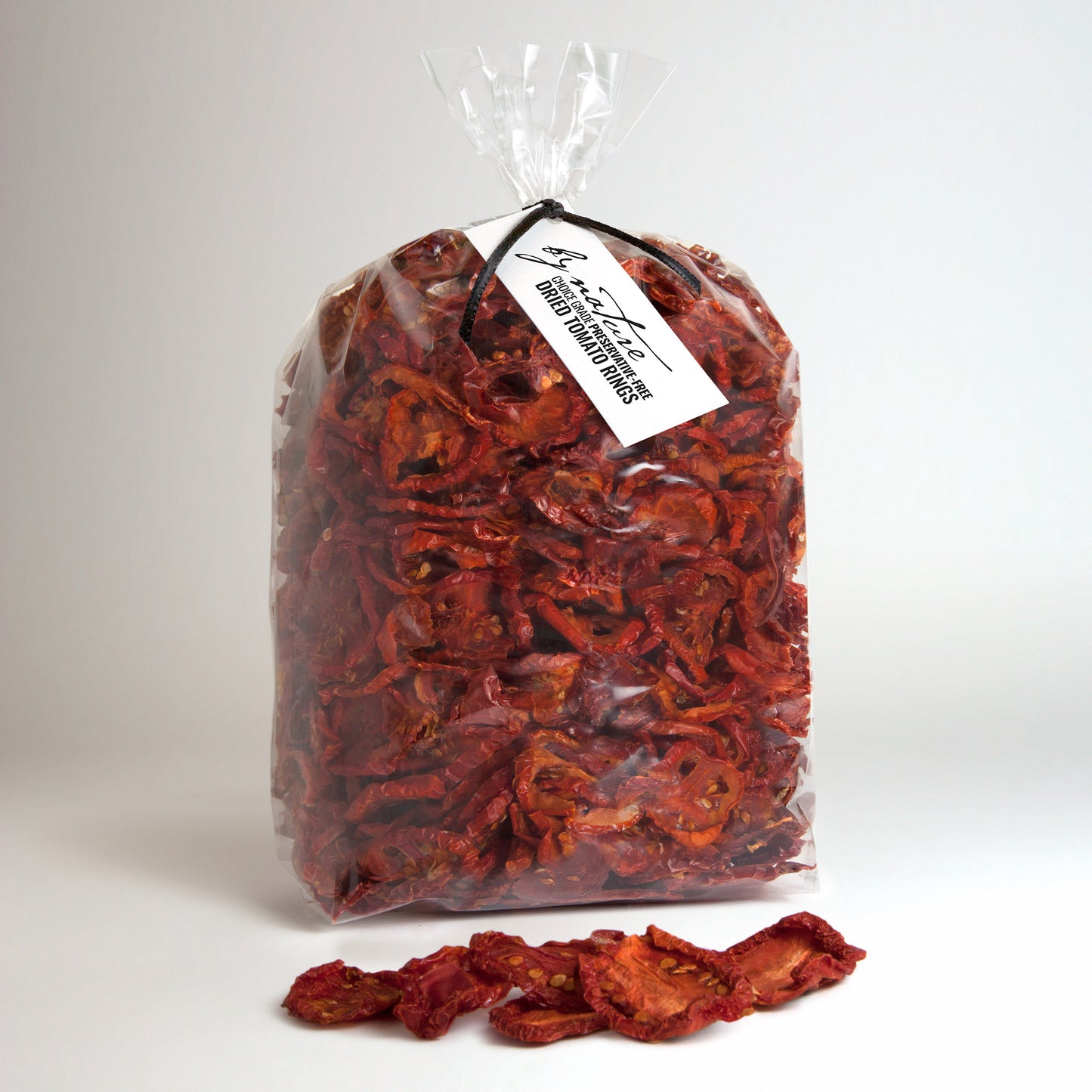 BY NATURE Dried Tomato Rings, 500g - preservative-free.