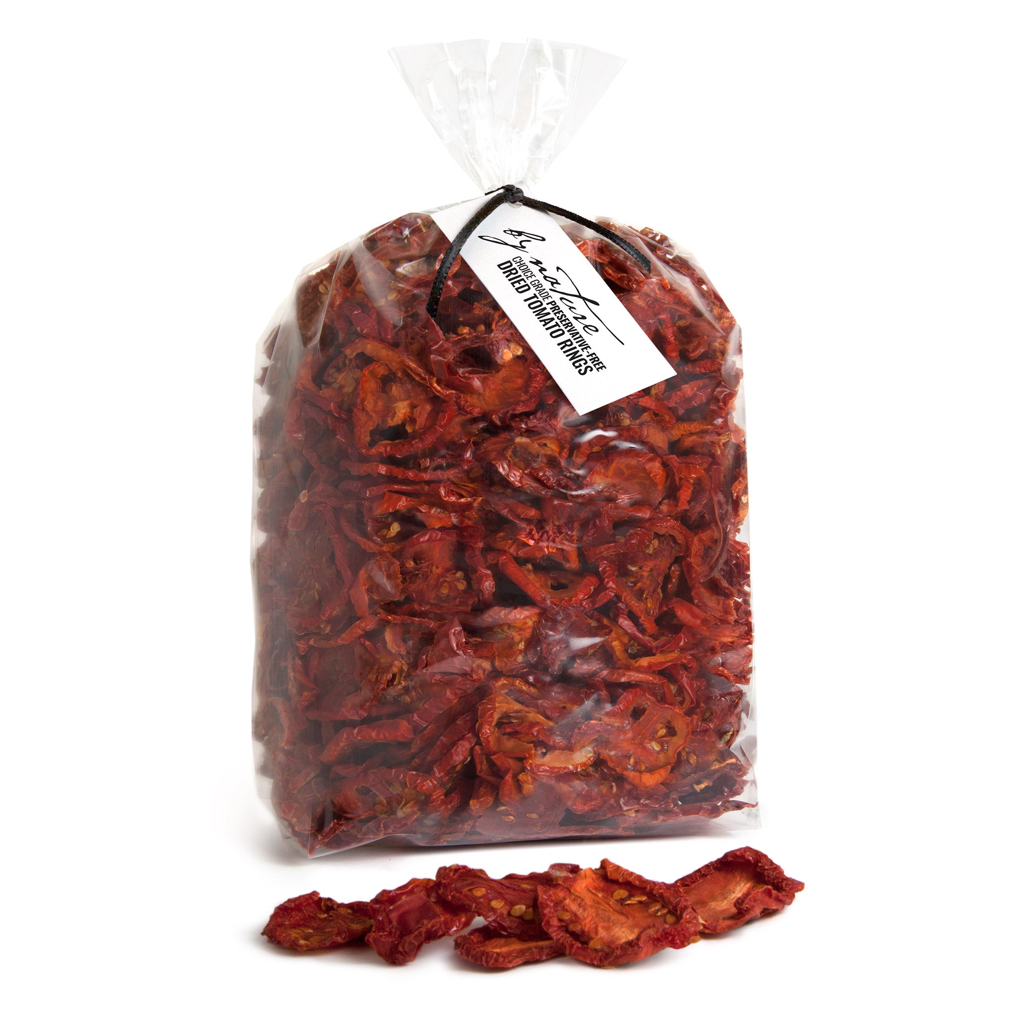 BY NATURE Dried Tomato Rings, 500g - preservative-free.