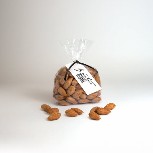 BY NATURE Activated Almonds, 100g - Nonpareil Supreme variety, raw, unpasteurised, dried not roasted.