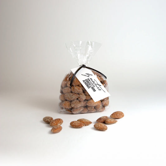 BY NATURE Garlic & Herb Almonds, 100g - raw, activated, dried not roasted.