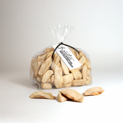 BY NATURE Dried Apple Segments, 500g - preservative-free.