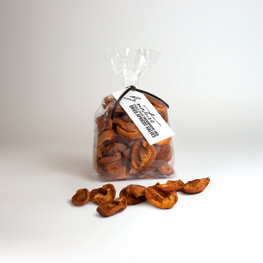 BY NATURE Dried Apricot Halves, 100g - preservative-free.