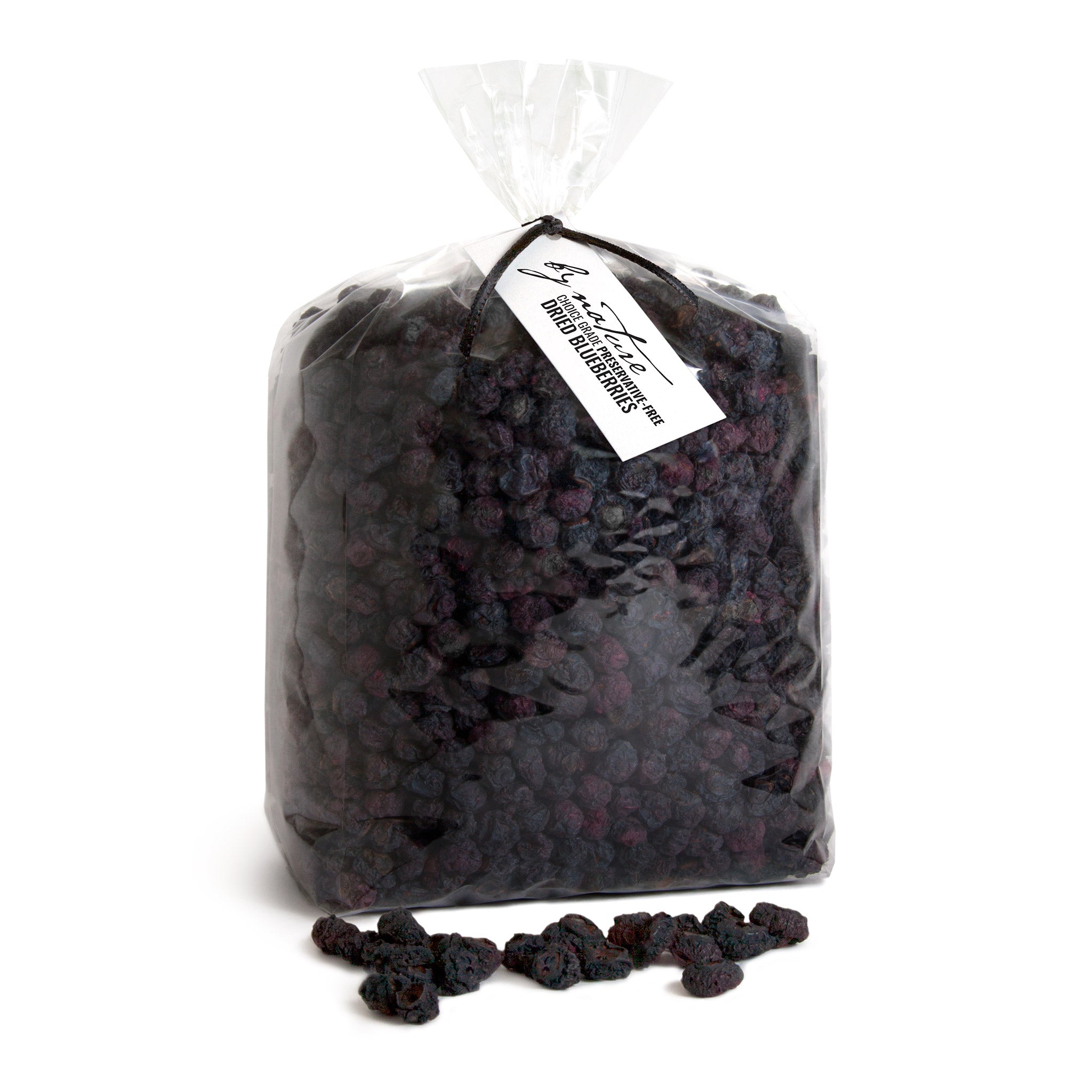 BY NATURE Dried Blueberries, 1kg - preservative-free.