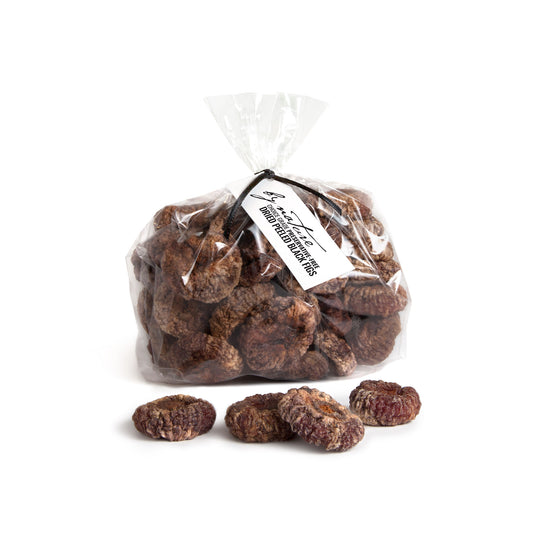 BY NATURE Dried Black Figs, 500g - peeled, preservative-free.