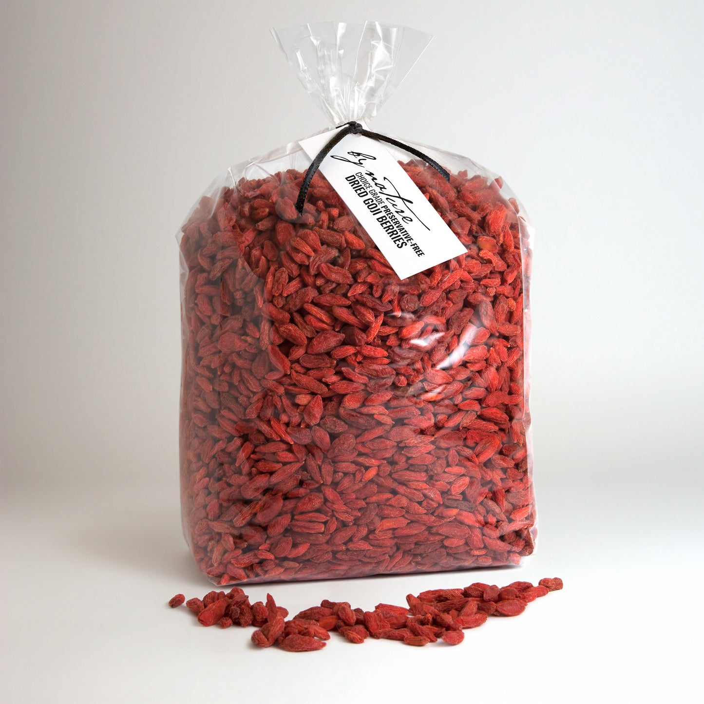 BY NATURE Dried Goji Berries, 1kg - preservative-free.