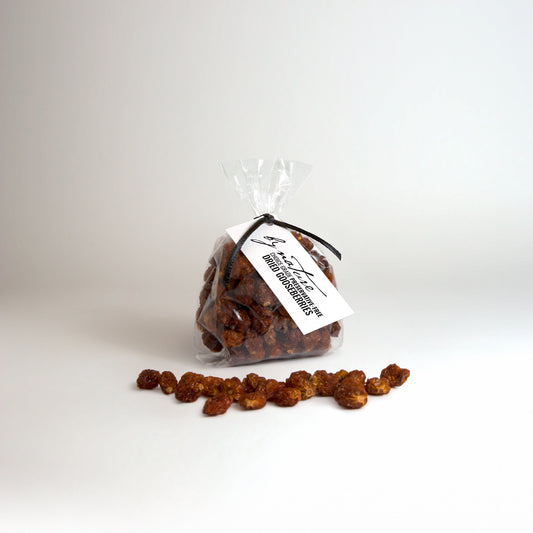 BY NATURE Dried Gooseberries, 70g - preservative-free.