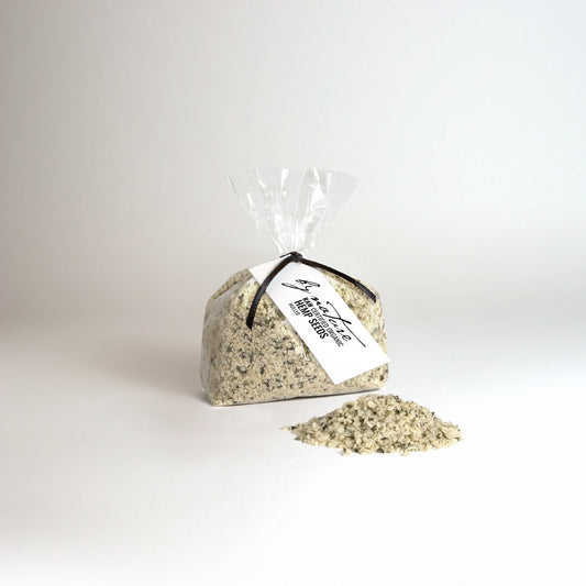 BY NATURE Hemp Seeds, 100g - hulled, raw, certified organic at source.