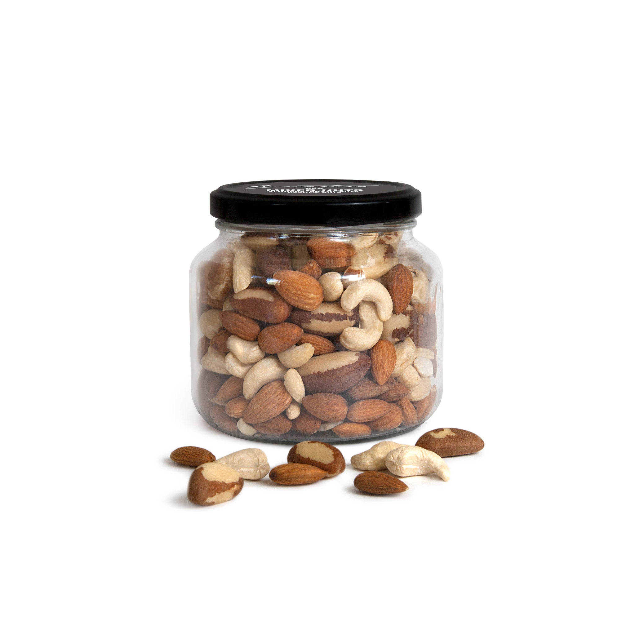 BY NATURE Mixed Nuts, 250g - almonds, brazil nuts, cashew nuts, raw