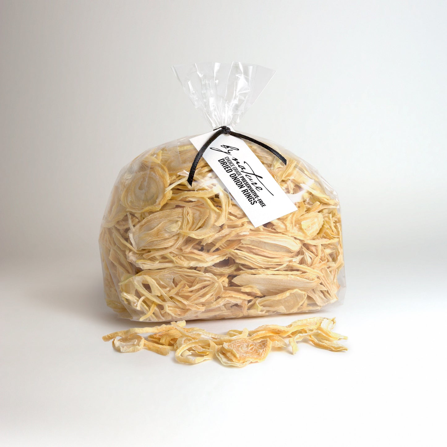 BY NATURE Dried Onion Rings, 250g - preservative-free.