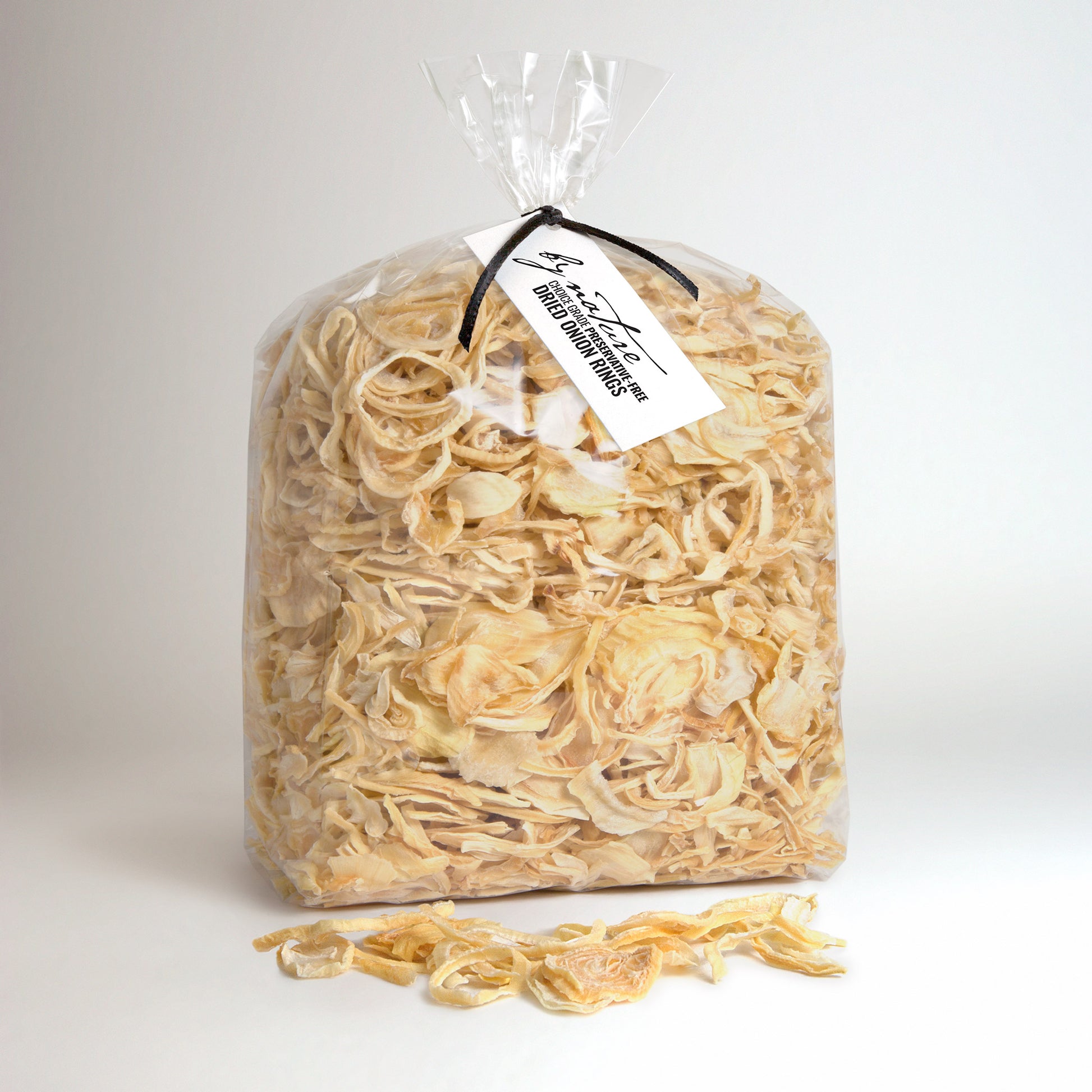 BY NATURE Dried Onion Rings, 500g - preservative-free.