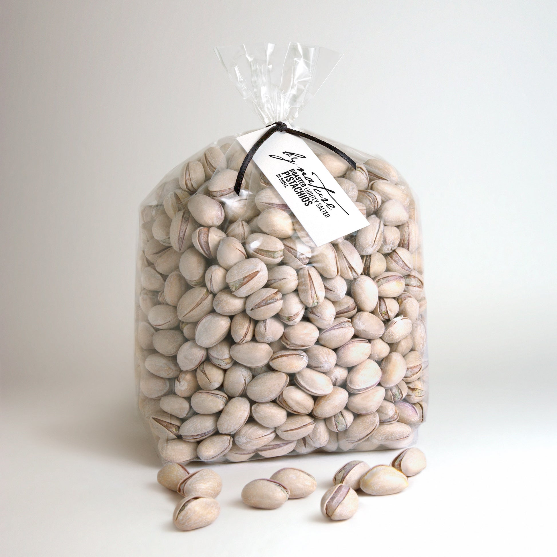 BY NATURE Pistachios in Shell, 1kg - roasted, lightly salted.