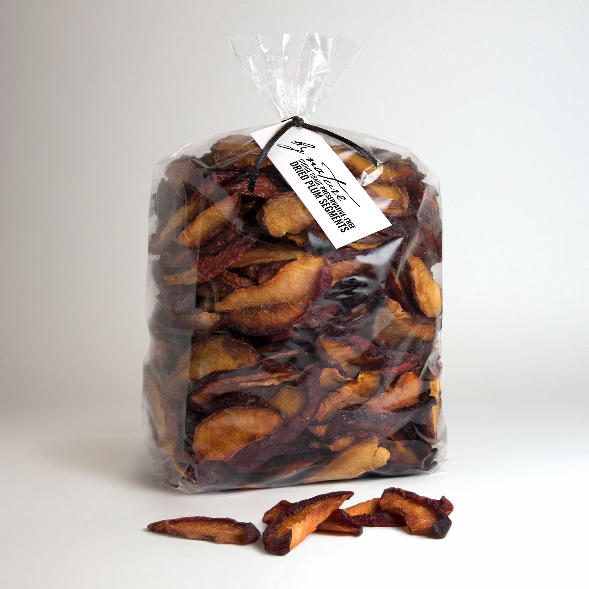 BY NATURE Dried Plum Segments, 1kg - preservative-free.