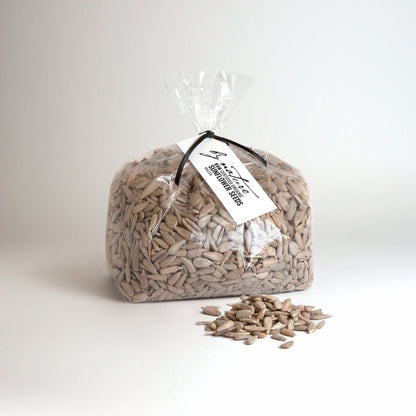 BY NATURE Sunflower Seeds, 500g - hulled, raw, certified organic at source.