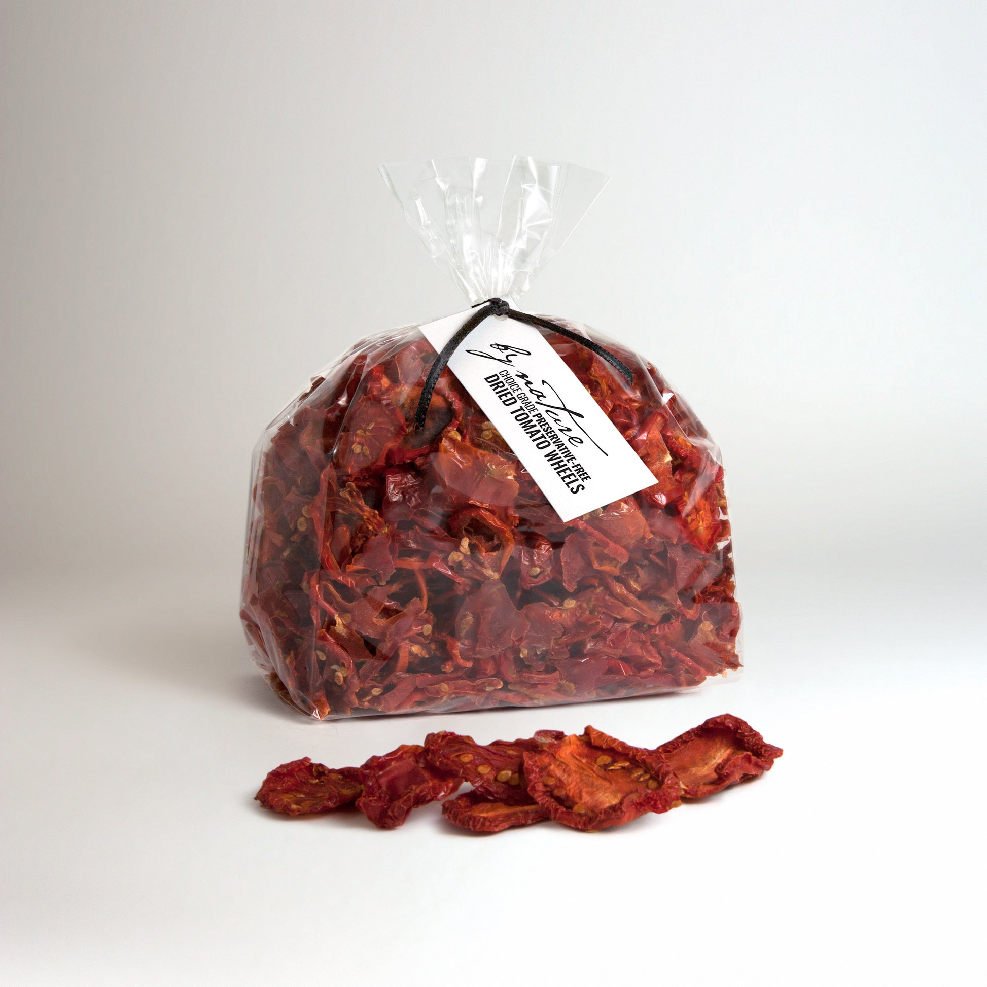 BY NATURE Dried Tomato Slices, 250g - preservative-free.