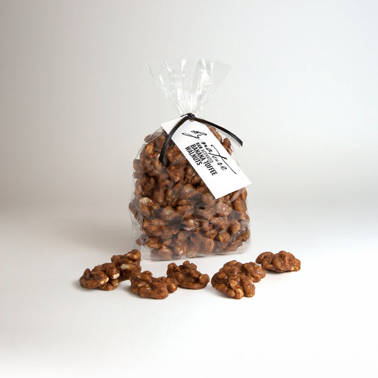 BY NATURE Banana Toffee Walnuts, 100g - raw, activated, dried not roasted.