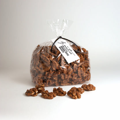 BY NATURE Banana Toffee Walnuts, 500g - raw, activated, dried not roasted.