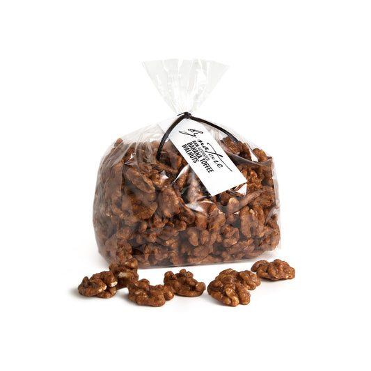 BY NATURE Banana Toffee Walnuts, 500g - raw, activated, dried not roasted.