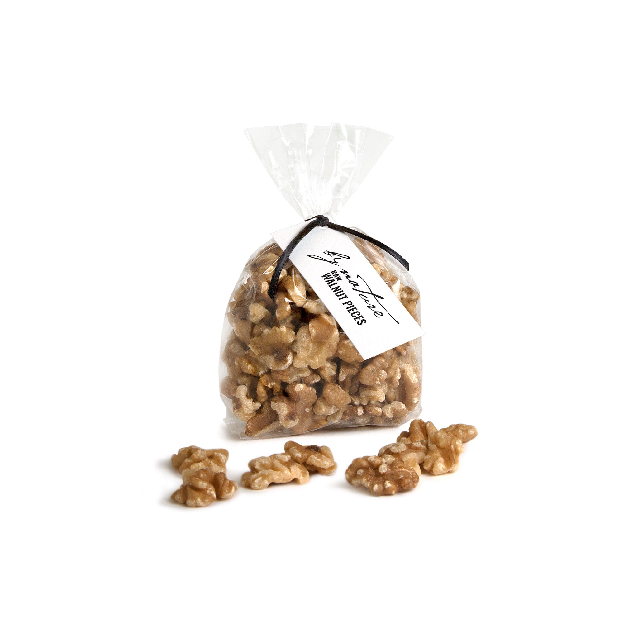 BY NATURE Walnut Pieces, 100g - raw.