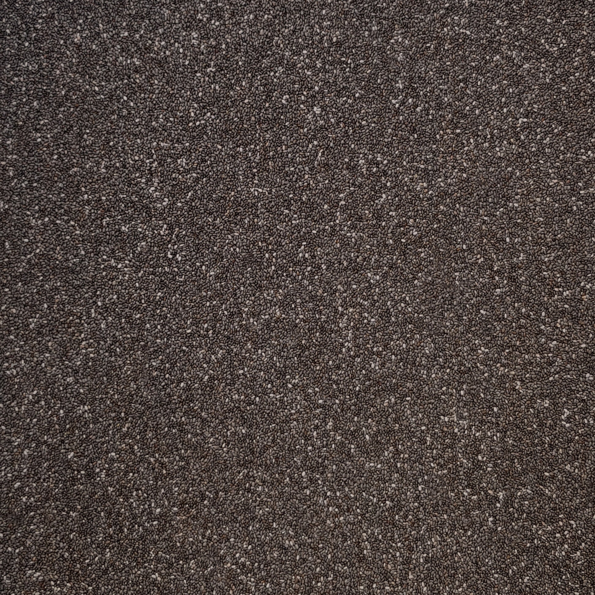 Full frame overhead image of BY NATURE Black Chia Seeds - raw, certified organic at source.